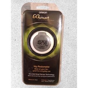 Omron HJ-150 Go Smart Hip Pedometer w/ 7 Day Memory Advanced Accuracy NEW SEALED